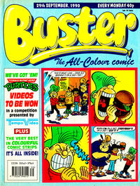 Cover Thumbnail for Buster (IPC, 1960 series) #29 September 1990 [1551]