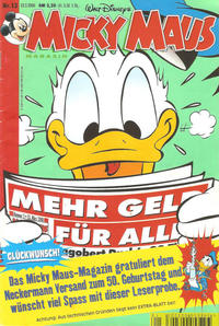 Cover Thumbnail for Micky Maus (Egmont Ehapa, 1951 series) #13/2000 [Neckermann]