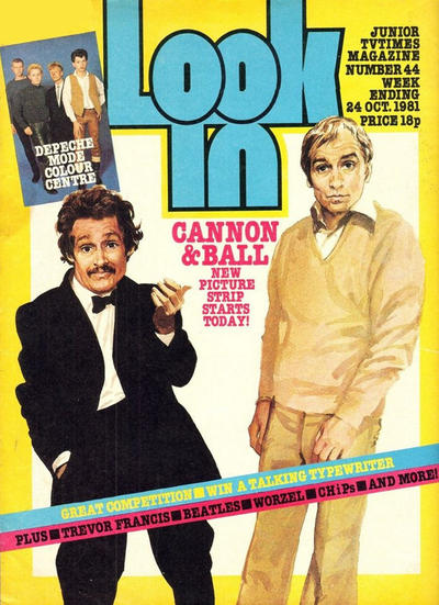Cover for Look-In (ITV, 1971 series) #44/1981