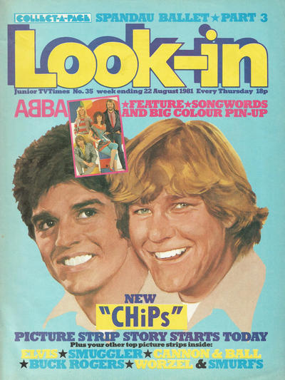 Cover for Look-In (ITV, 1971 series) #35/1981