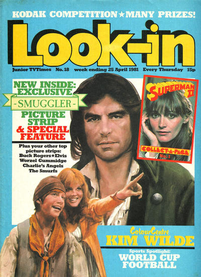 Cover for Look-In (ITV, 1971 series) #18/1981