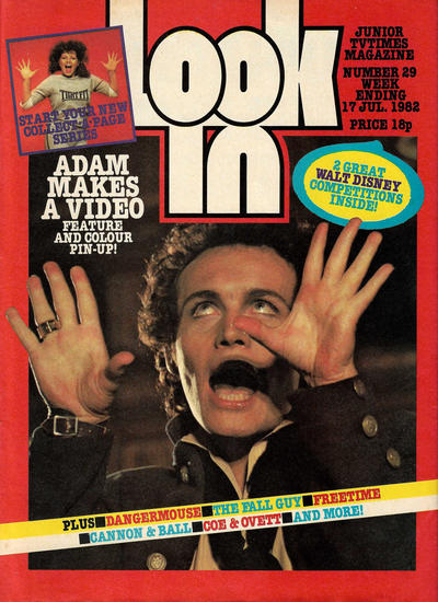 Cover for Look-In (ITV, 1971 series) #29/1982