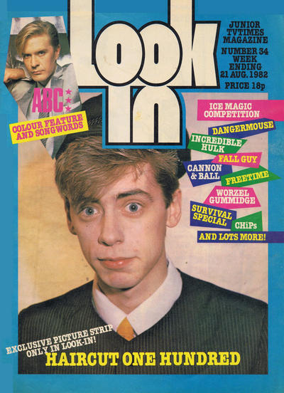 Cover for Look-In (ITV, 1971 series) #34/1982