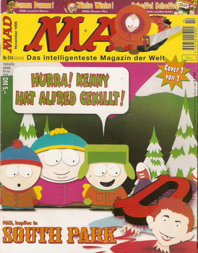 Cover for Mad (Dino Verlag, 1998 series) #14 [Cover 2 von 2]
