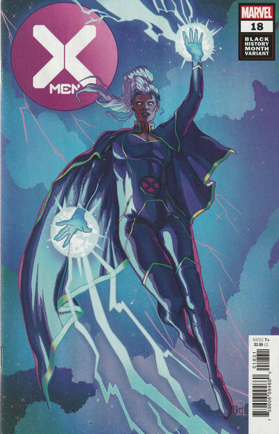 Cover for X-Men (Marvel, 2019 series) #18 [Ernanda Souza 'Black History Month' cover]
