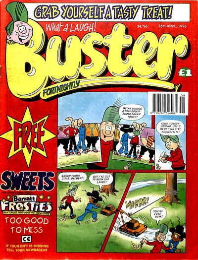 Cover for Buster (IPC, 1960 series) #34/96 [1806]