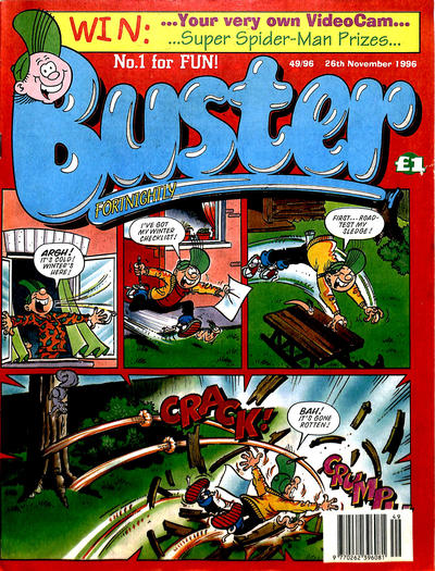 Cover for Buster (IPC, 1960 series) #49/96 [1821]