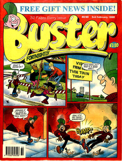 Cover for Buster (IPC, 1960 series) #80/98 [1852]