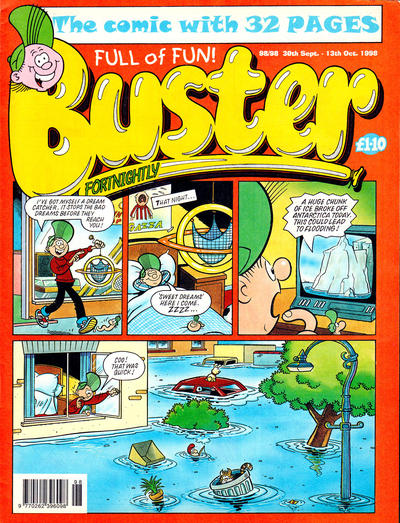 Cover for Buster (IPC, 1960 series) #98/98 [1870]