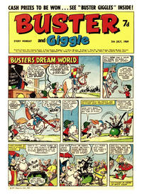 Cover Thumbnail for Buster (IPC, 1960 series) #5 July 1969 [476]
