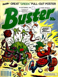 Cover Thumbnail for Buster (IPC, 1960 series) #9 September 1989 [1496]