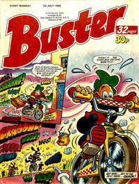 Cover Thumbnail for Buster (IPC, 1960 series) #1 July 1989 [1486]