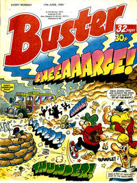 Cover Thumbnail for Buster (IPC, 1960 series) #17 June 1989 [1484]