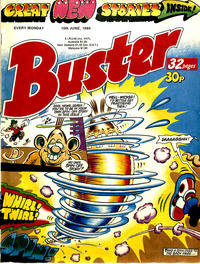 Cover Thumbnail for Buster (IPC, 1960 series) #10 June 1989 [1483]