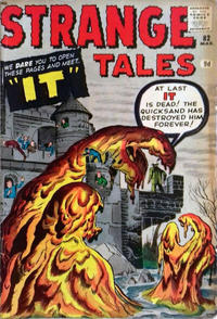 Cover for Strange Tales (Marvel, 1951 series) #82 [British]