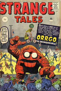 Cover for Strange Tales (Marvel, 1951 series) #90 [British]