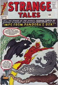 Cover Thumbnail for Strange Tales (Marvel, 1951 series) #109 [British]