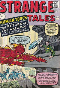 Cover for Strange Tales (Marvel, 1951 series) #105 [British]