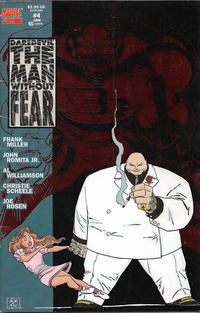 Cover for Daredevil The Man without Fear (Marvel, 1993 series) #4 [Direct Edition]