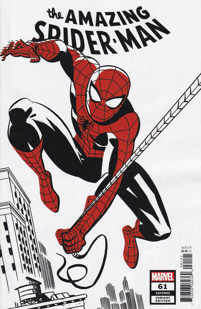 Cover for Amazing Spider-Man (Marvel, 2018 series) #61 (862) [Variant Edition - Michael Cho Cover]