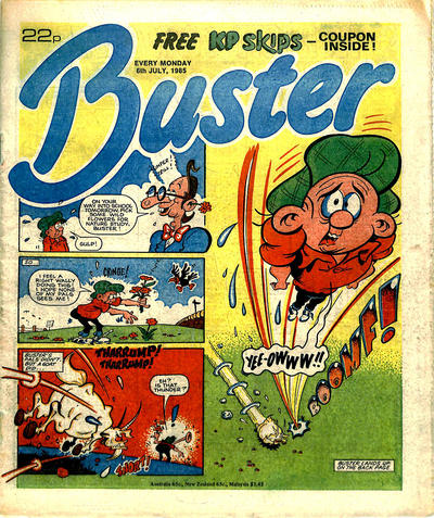 Cover for Buster (IPC, 1960 series) #6 July 1985 [1278]