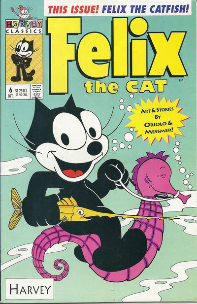 Cover for Felix the Cat (Harvey, 1991 series) #6 [Direct]