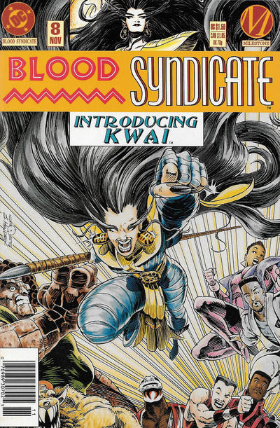 Cover for Blood Syndicate (DC, 1993 series) #8 [Direct Sales]