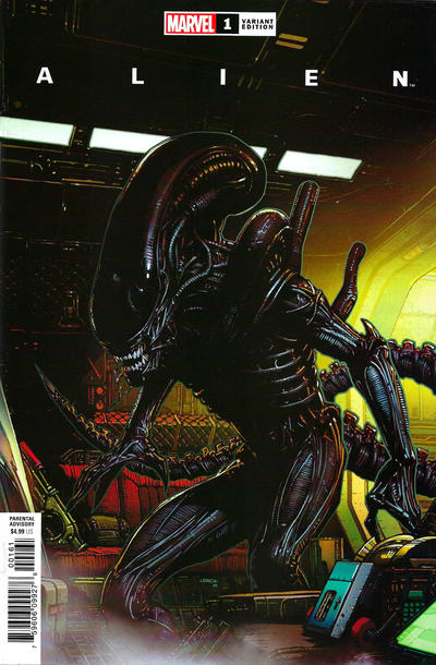 Cover for Alien (Marvel, 2021 series) #1 [David Finch Cover]