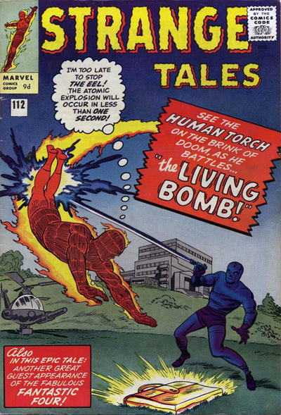 Cover for Strange Tales (Marvel, 1951 series) #112 [British]