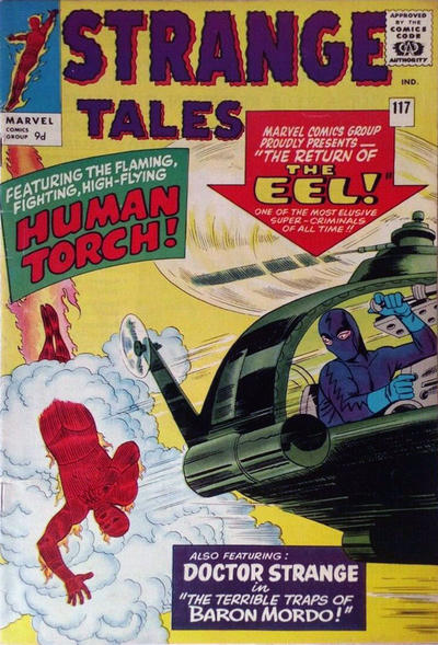 Cover for Strange Tales (Marvel, 1951 series) #117 [British]