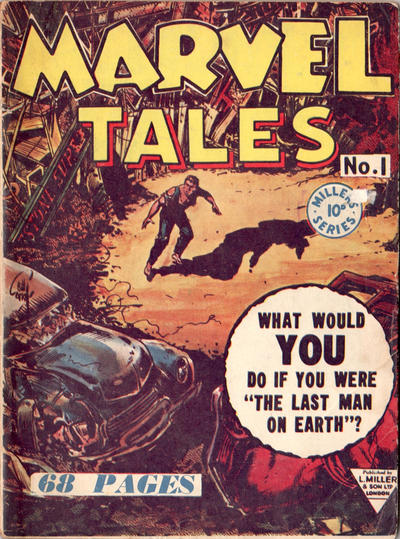 Cover for Marvel Tales (L. Miller & Son, 1959 series) #1