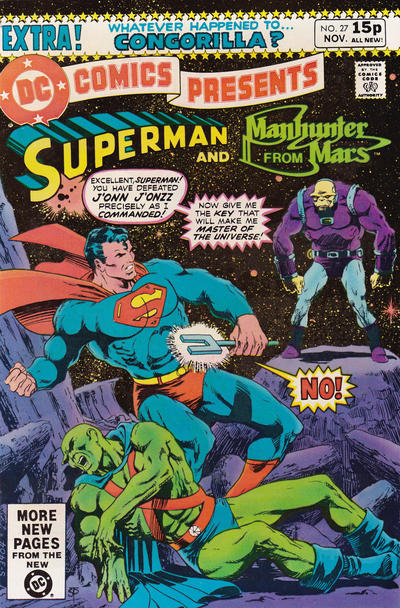 Cover for DC Comics Presents (DC, 1978 series) #27 [British]