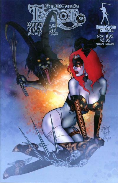 Cover for Tarot: Witch of the Black Rose (Broadsword, 2000 series) #95 [Cover B - Jim Balent]