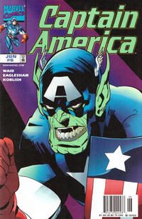 Cover Thumbnail for Captain America (Marvel, 1998 series) #6 [Newsstand]