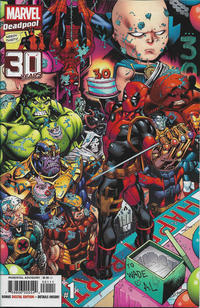 Cover Thumbnail for Deadpool Nerdy 30 (Marvel, 2021 series) #1 [Ed McGuinness Cover]