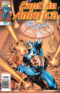 Cover for Captain America (Marvel, 1998 series) #13 [Direct Edition]