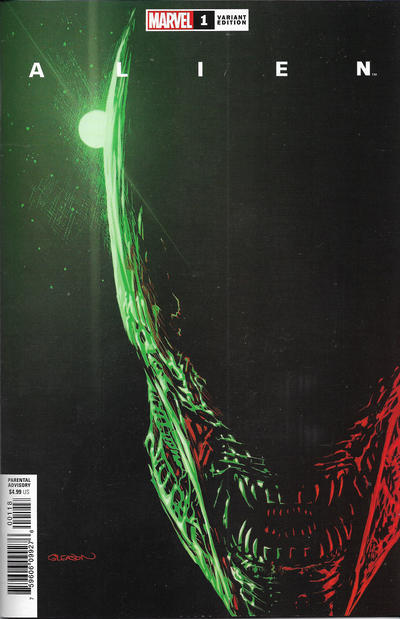 Cover for Alien (Marvel, 2021 series) #1 [Patrick Gleason Cover]