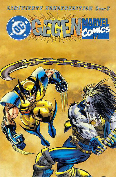 Cover for DC gegen Marvel (Dino Verlag, 1996 series) #1 [Limitierte Sonderedition 3 von 3]