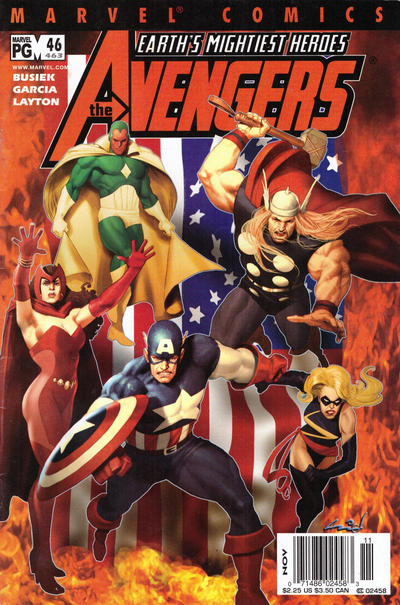 Cover for Avengers (Marvel, 1998 series) #46 (463) [461] [Newsstand]