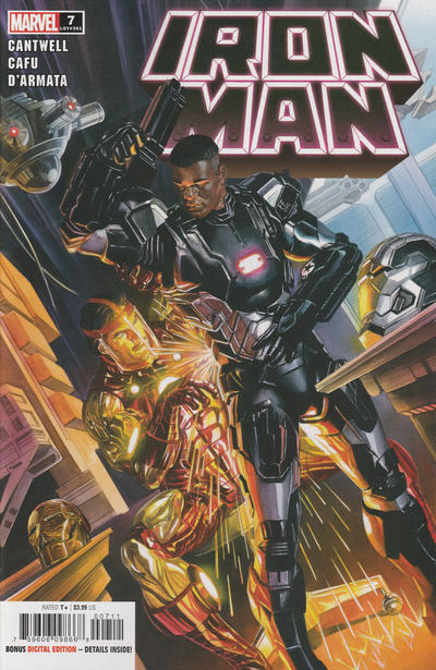 Cover for Iron Man (Marvel, 2020 series) #7 (361)