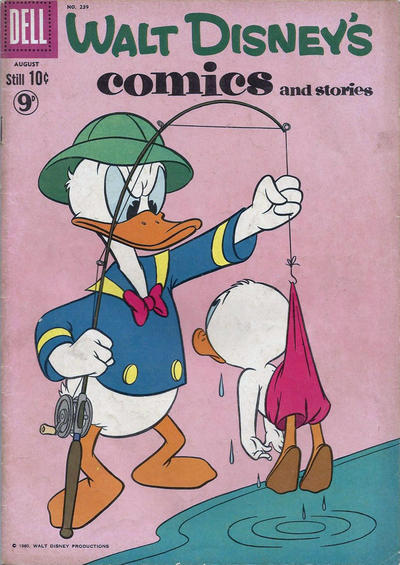 Cover for Walt Disney's Comics and Stories (Dell, 1940 series) #v20#11 (239) [British]