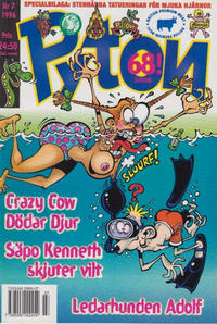 Cover Thumbnail for Pyton (Atlantic Förlags AB, 1990 series) #7/1996