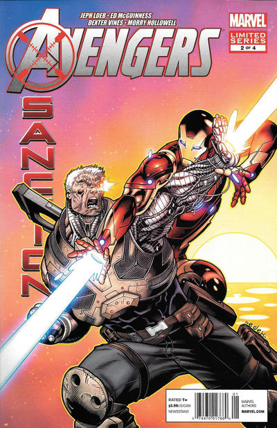 Cover for Avengers: X-Sanction (Marvel, 2012 series) #2 [Newsstand]