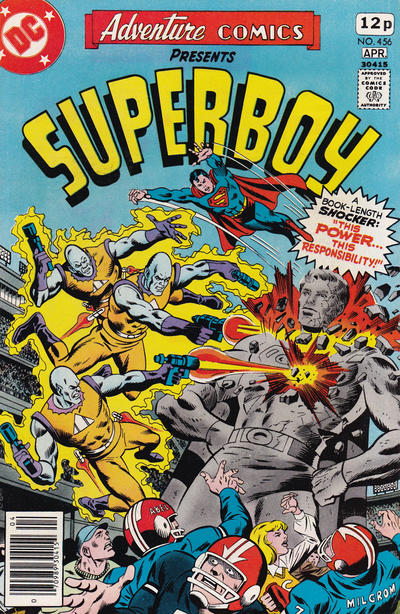 Cover for Adventure Comics (DC, 1938 series) #456 [British]
