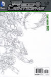 Cover for Red Lanterns (DC, 2011 series) #13 [Ivan Reis Wraparound Sketch Cover]