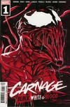 Cover for Carnage: Black, White & Blood (Marvel, 2021 series) #1 [Sara Pichelli Cover]
