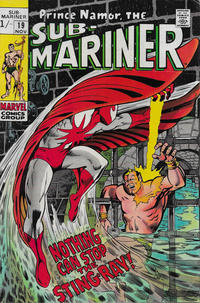 Cover for Sub-Mariner (Marvel, 1968 series) #19 [British]