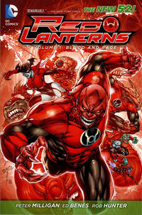 Cover Thumbnail for Red Lanterns (DC, 2012 series) #1 - Blood and Rage