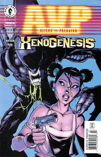 Cover for Aliens vs. Predator: Xenogenesis (Dark Horse, 1999 series) #2 [Newsstand]