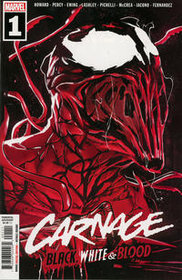 Cover Thumbnail for Carnage: Black, White & Blood (Marvel, 2021 series) #1 [Sara Pichelli Cover]